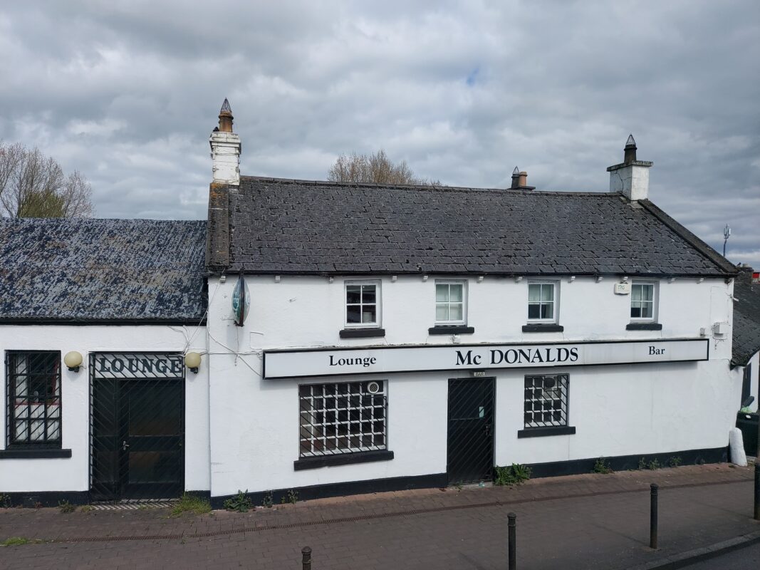 white building in county meath, ireland