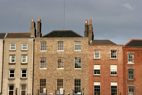 Different types of buildings in Dublin